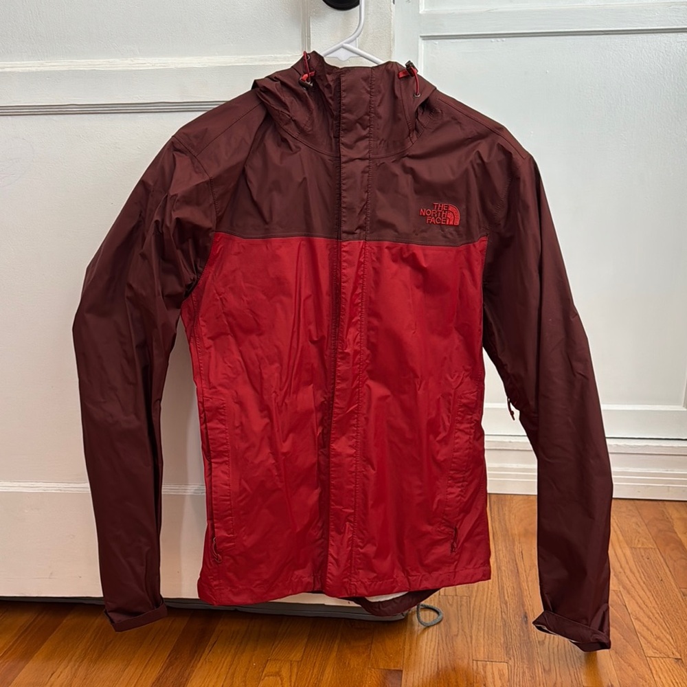 The North Face Men's Red and Brown Jacket